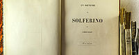 Foto des Buchs "Un Souvenir de Solferino" von Henry Dunant